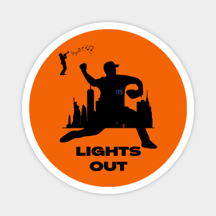 Edwin Diaz New York Mets Lights Out Magnet